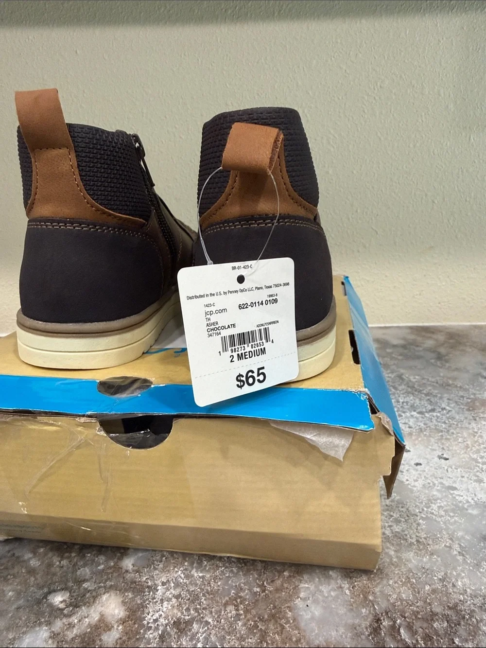 Thrasher Chocolate Kids' High-Top Lace-Up Boot